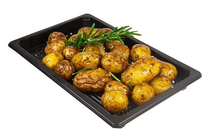 Гарниры : Бэби-картофель запеченный с розмарином и морской солью