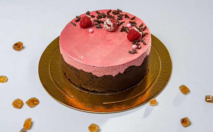 Десерты : Торт "Малиновый мусс"