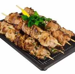 Мини-шашлычок из свиной шейки