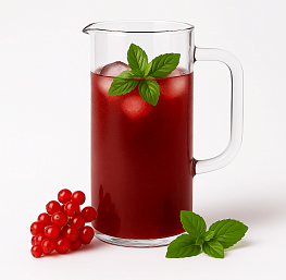 Морс из красной смородины