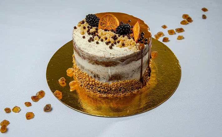 Десерты : Торт "Сникерс"