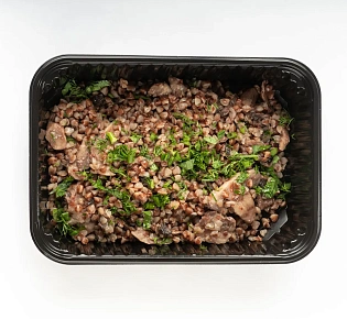 Гречка с грибами