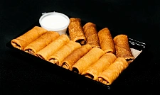 Блинчики с банановой начинкой
