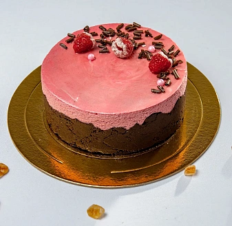 Торт "Малиновый мусс"