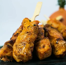 Мини-шашлычок из бараньей мякоти