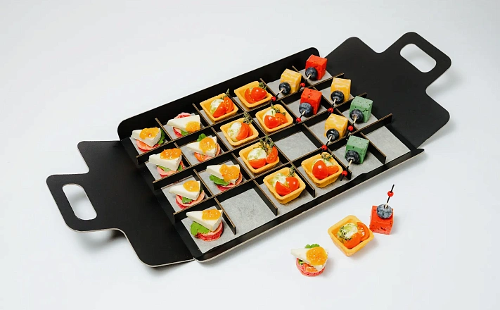 Канапе и веррины : Набор для фуршета с сырными мини закусками за 4 590  руб.