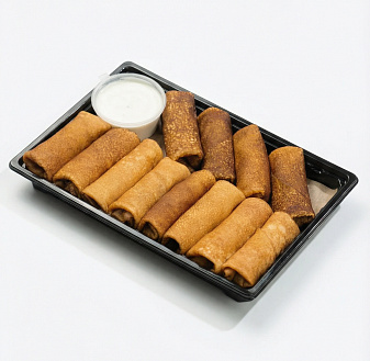 Блинчики с яблочной начинкой