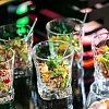 Салат из печеных овощей с киноа
