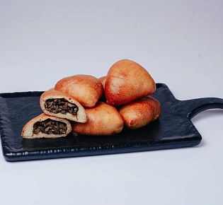 Пирожки с грибами из дрожжевого теста