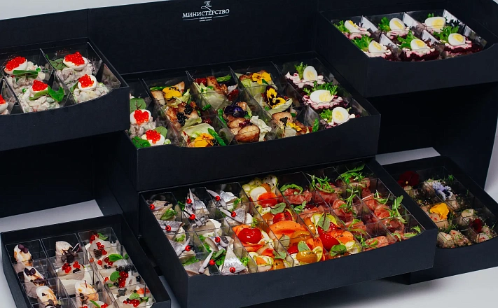 Готовые наборы : Фуршетный сет «Полярная ночь» за 22 690  руб.