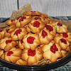 Печенье "Курабье" по традиционному рецепту с фруктовым джемом