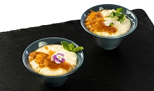Каша геркулесовая с тыквой и соленой карамелью