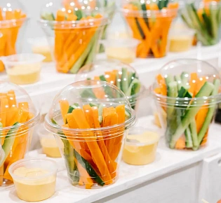 Фуршетный сет с мини-бургерами на 15 персон