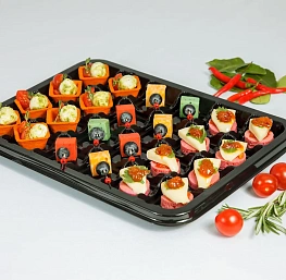 Набор для фуршета с сырными мини закусками (24 шт.)