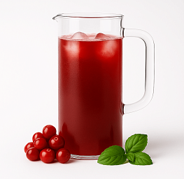 Морс из дикой клюквы