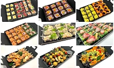 Готовый "Офисный фуршет" на 15 персон с горячими закусками и десертами