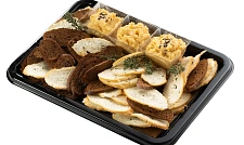 Хумус с дуэтом тостов из багета с доставкой на ваше мероприятие (превью)