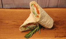 Мини-сэндвичи и сэндвич-роллы : Сэндвич-ролл с лососем за 293  руб. (превью)