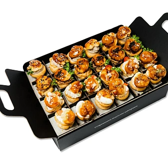 Фуршетное ассорти мини - профитролей