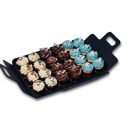 Ассорти новогодних капкейков «Зимний вечер»