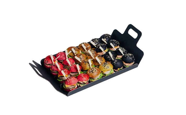 Сэндвичи, роллы и бургеры : Ассорти мини-бургеров «Барокко»