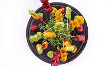 Трио пельмешек для малышей с мясом  ( в шпинатном, морковном, свекольном соке) с доставкой на ваше мероприятие (превью)