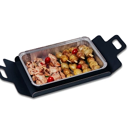 Дуэт шашлычков «Курица и бейби-картофель»