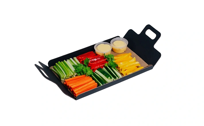 Холодные закуски : Овощи «Крудите»