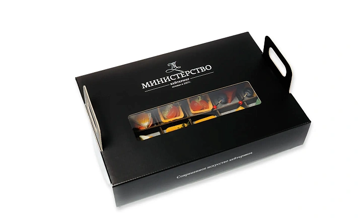 Набор для фуршета с сырными мини закусками