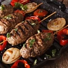 Мини-кебаб из индейки