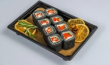 Авторский ролл с печеным перцем и пряным Крем-чиз