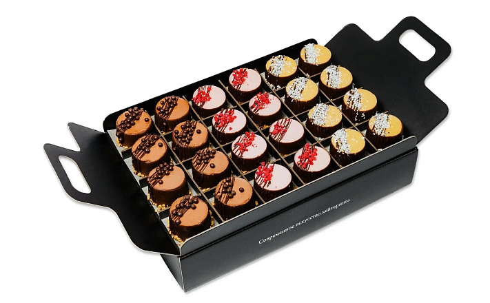 Десерты : Сет муссовых десертов «Одри Хепбёрн»