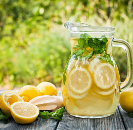 Лимонад цитрусовый с мятой