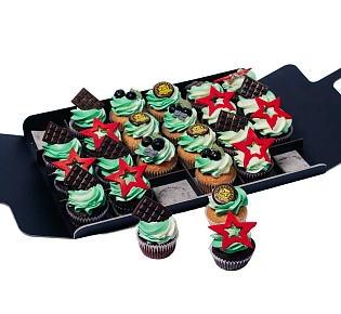 Набор капкейков к 23 февраля «Три богатыря»