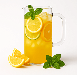 Лимонад цитрусовый с мятой