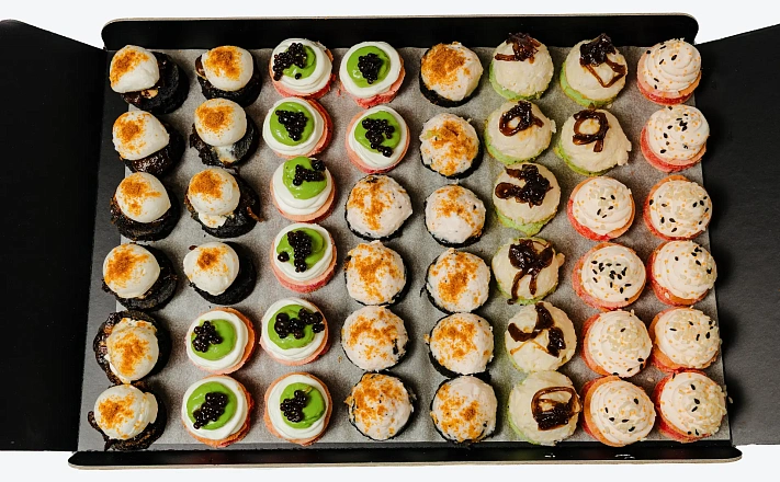 Мини татены в ассортименте с доставкой на ваше мероприятие