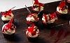 Десерт Кровавый капкейк с битым "стеклом" на Хэллоуин