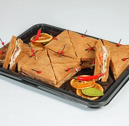 Набор мини-сэндвичей с мясом (16 шт.)