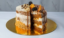 Торт "Сникерс" с доставкой на ваше мероприятие (превью)