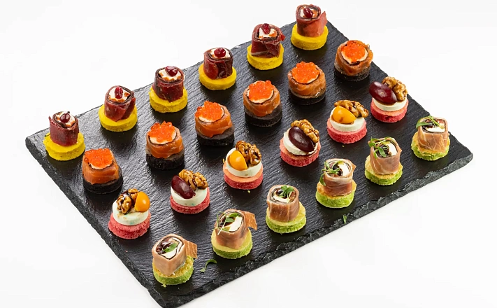 Канапе и веррины : Ассорти мини-татенов "Подарок Ангелу"