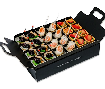 Фуршетный набор канапе и мини закусок "Лагуна"