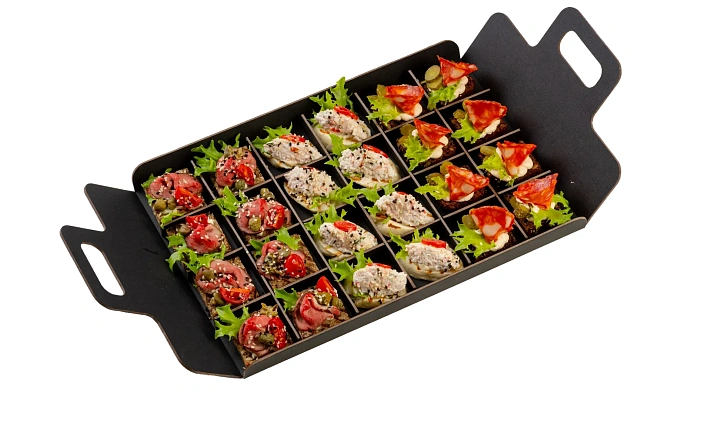 Брускетты : Набор брускетт «Пьер Безухов»