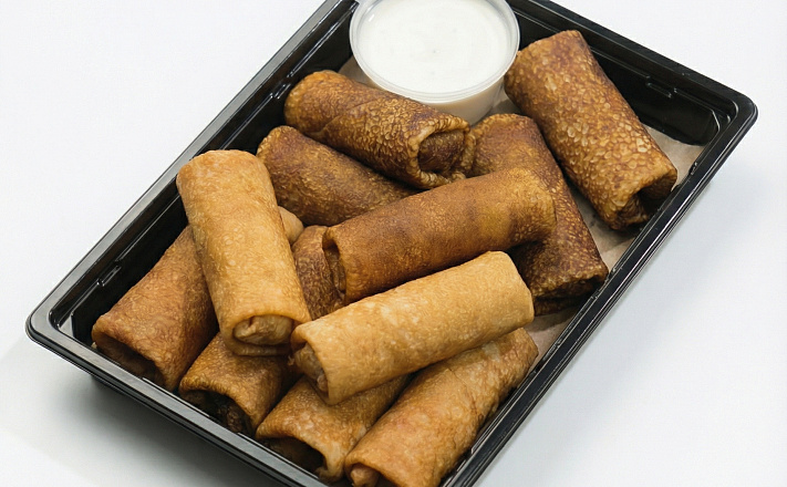 Блины : Блинчик с ветчиной и сыром