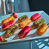Домашние эклеры с различными начинками