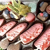 Мини бананы в розовой глазури