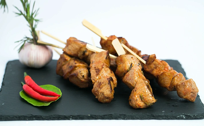  : Мини-шашлычок из куриной грудки