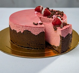 Торт "Малиновый мусс"