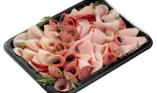 Мясной микс (индейка варёно-копчёная, сервелат варёно-копчёный, ветчина из индейки)