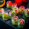 Салат из маринованного филе клыкача с морскими водорослями (порционный)