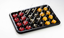 Ассорти шоколадных рулетиков 24 шт. (шоколад, манго, клубника) с доставкой в офис и на дом (превью)